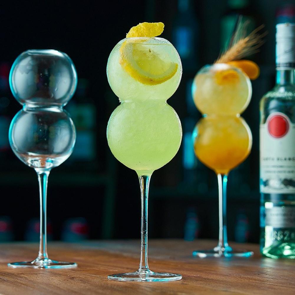 Cocktail Glass Creative Bird Design Cocktail Glass Wine Cup Glass Rose Goblet Novelty Drinkware for Home Dinner Party Bar