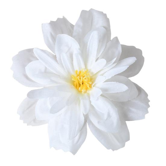 20 Pcs Fake Flowers Heads Artificial Faux Silk Flower Head Bulk for DIY Crafts Wedding Bridal Party Baby Shower Home Decoration