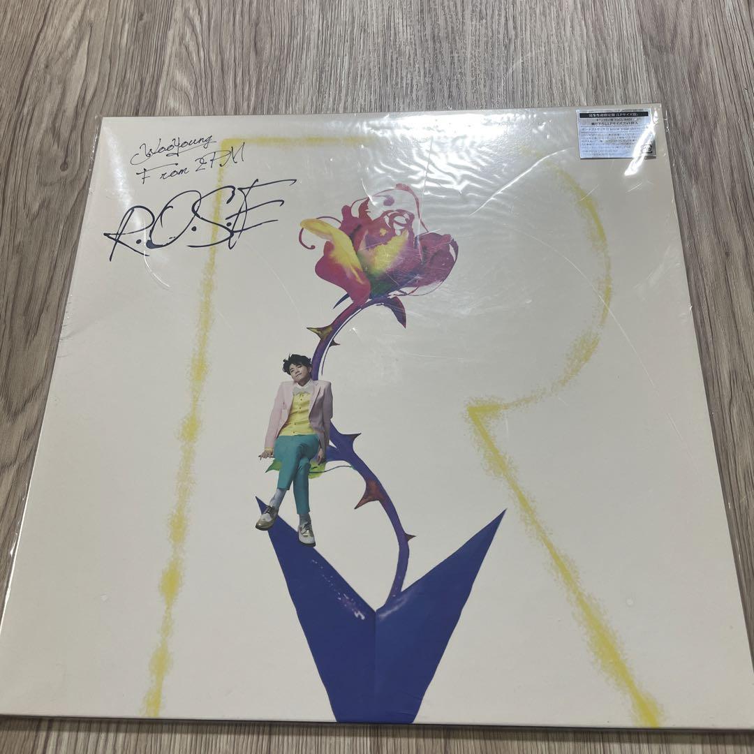 

[USED] 2PM Wooyoung ROSE CD Limited production edition (LP size edition)