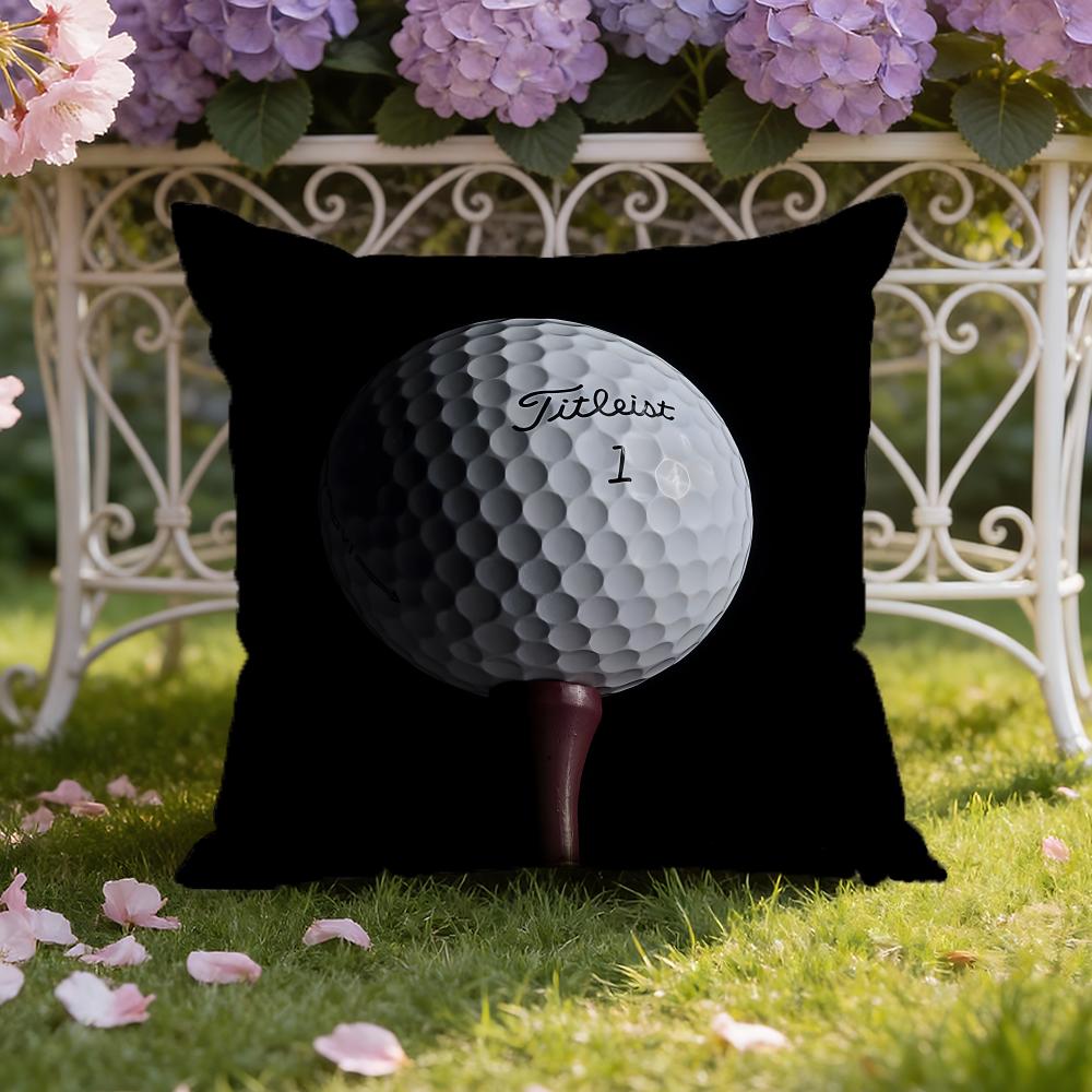 Brand T-TitleistT Cushion Cover Home & Car Dual-Scene Pillow Cover: Reversible for Premium Comfort