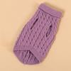 Dog Sweaters for Small Dogs Winter Warm Clothes Turtleneck Knitted Chihuahua For Sphinx Cat Dog Sweater ForYork Warm Dog Clothes