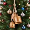 Festival Holiday Bell Metal Construction For Indoor Outdoor Decoration Christmas Accessory Party Essential