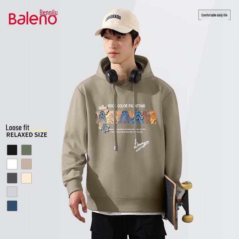 

Baleno Men s Hooded Casual Sweatshirt 4XL