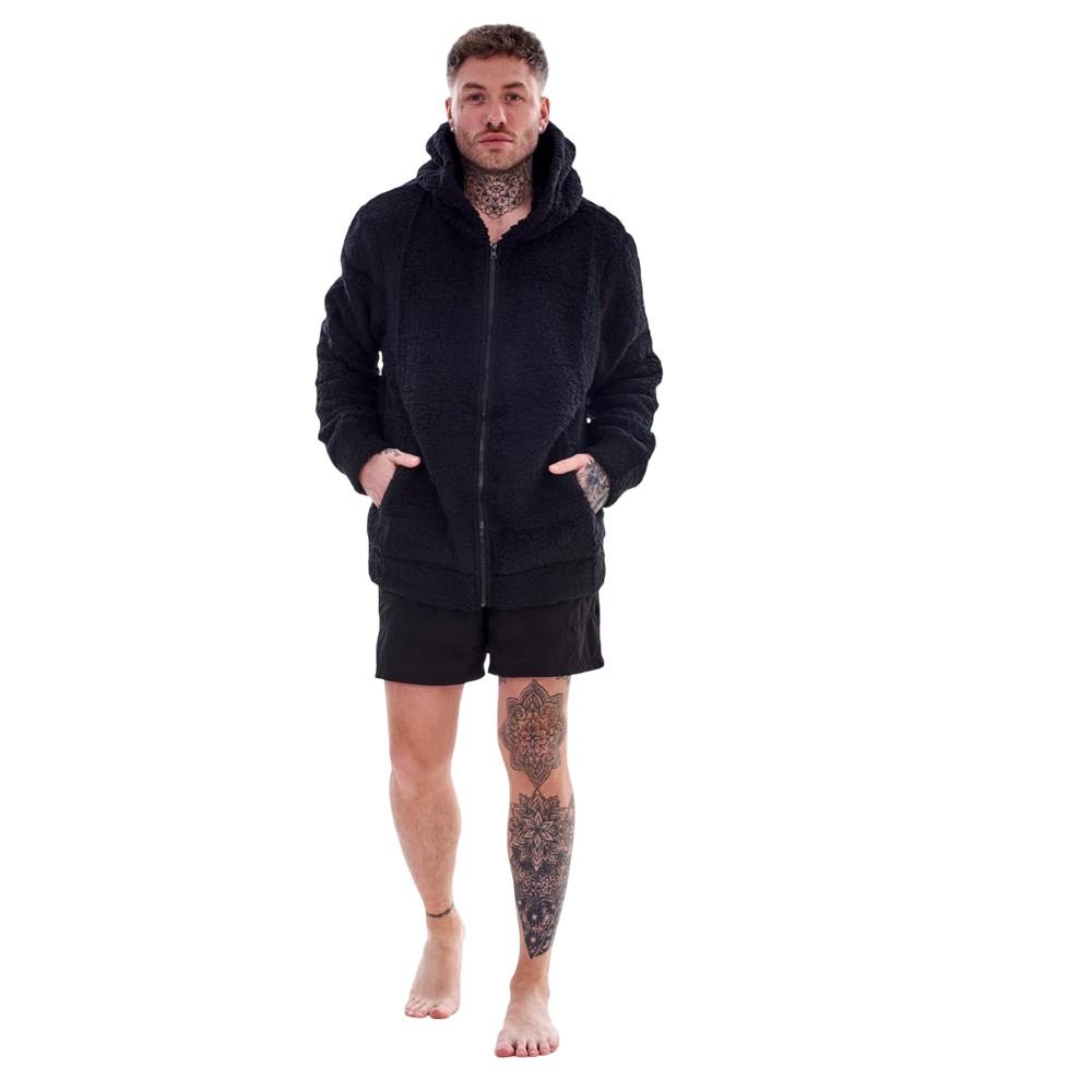Keanu Men's Sherpa Pull Over Hoodie