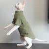 Autumn Winter Cat Hoodie for Cats Solid Pet Kitten Clothes Sphynx Maine Coon Ragdoll Pullovers ropa para gatos mascotas Shirts