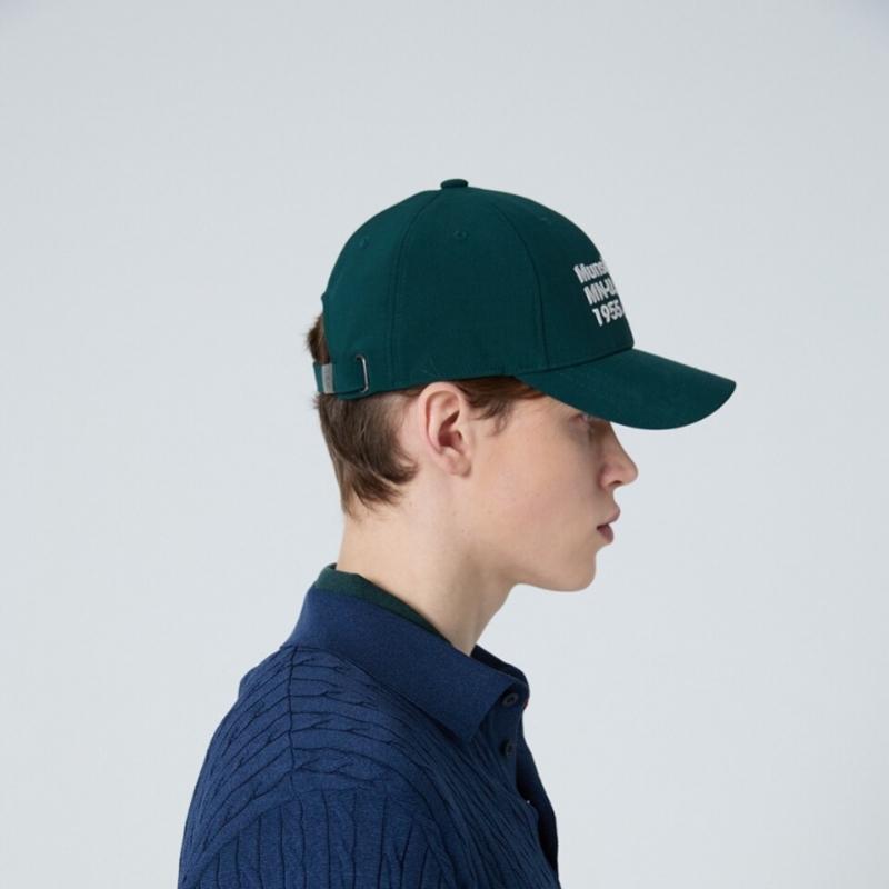 MunSingwear Men S Signature Ballcap Dark Green Mr121mcp11