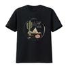 Wüste T-Shirt Natur Schweiß Westliche Kaktus Szene Sommerurlaub Pflanze vintage Gewaschen Bequem Weich Vielseitig Atmungsaktiv