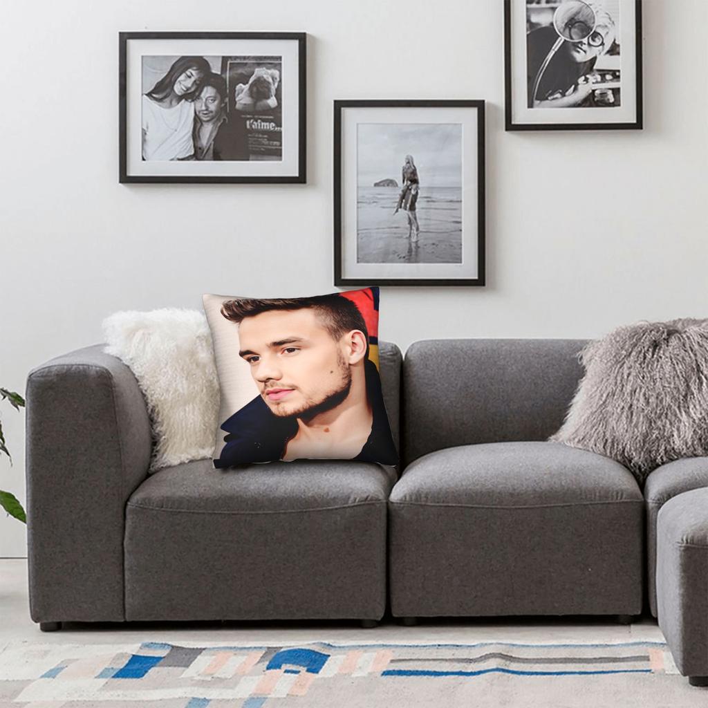 L-Liam Payne Sänger Kissenbezug Benutzerdefinierter Kissenbezug Moderne Kissenbezüge Für Wohnzimmer Bett Stuhl
