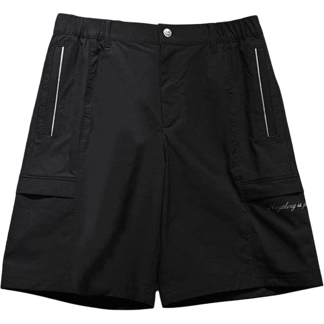 Li-Ning Мягкие Минималистичные Универсальные Модные Повседневные Шорты Мужские шорты AKSW201-3 M