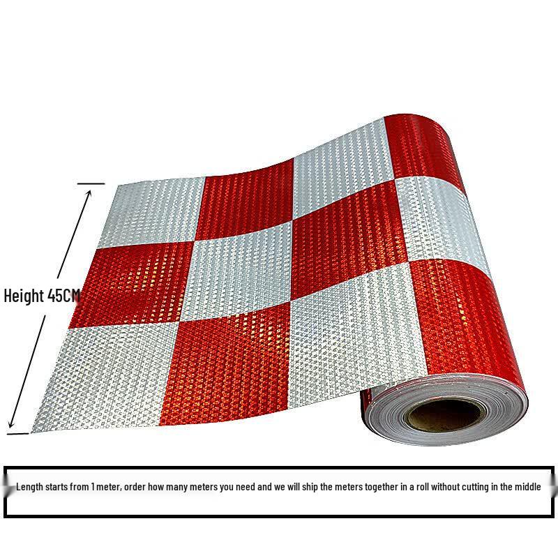 Reflective Traffic Anti-Collision Barrier Film