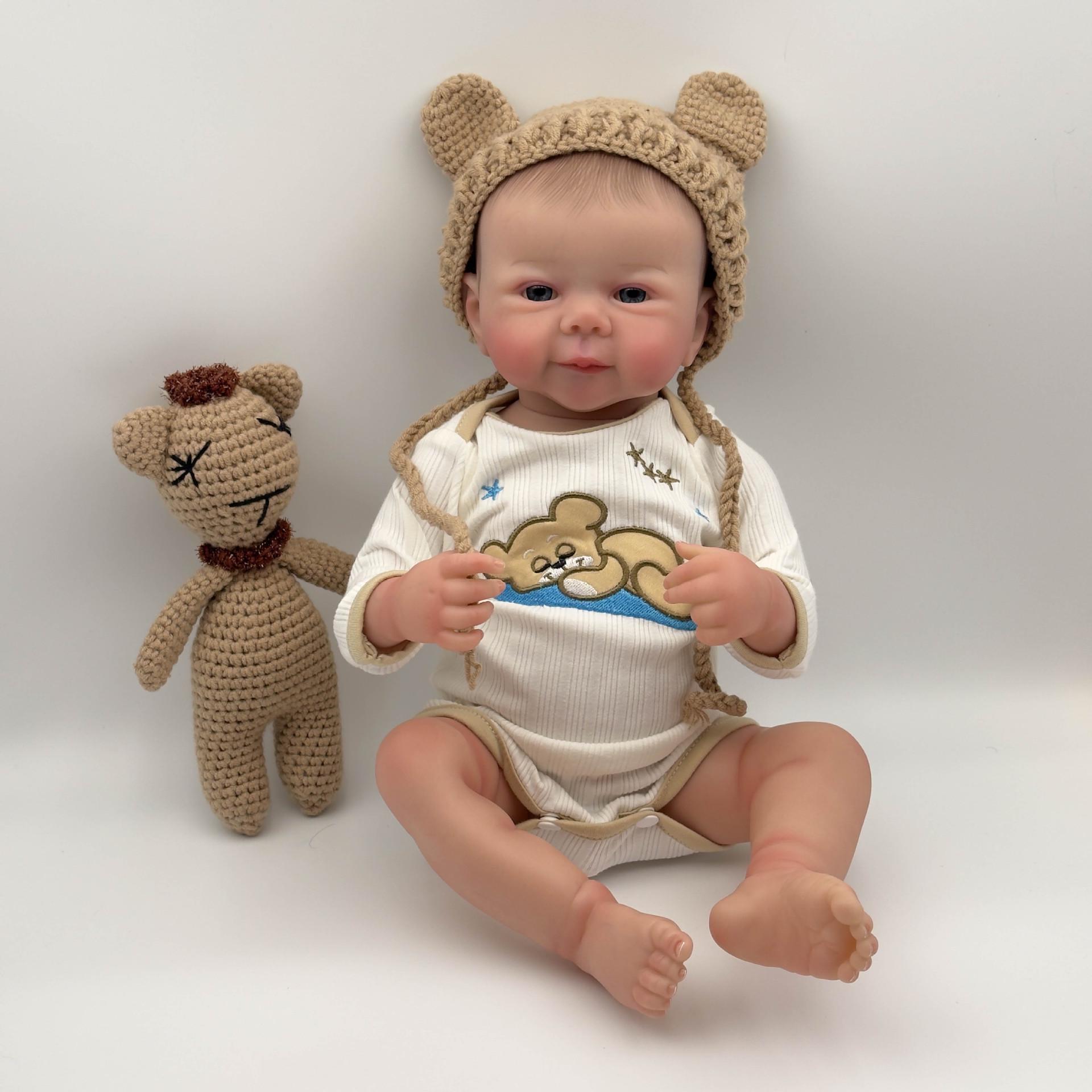 19-inch Juliette Reborn Simulation Baby Doll 19 inch Full Silicone