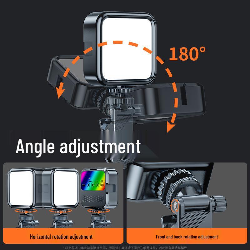 Přenosné LED selfie přisvětlení pro telefon a fotoaparát