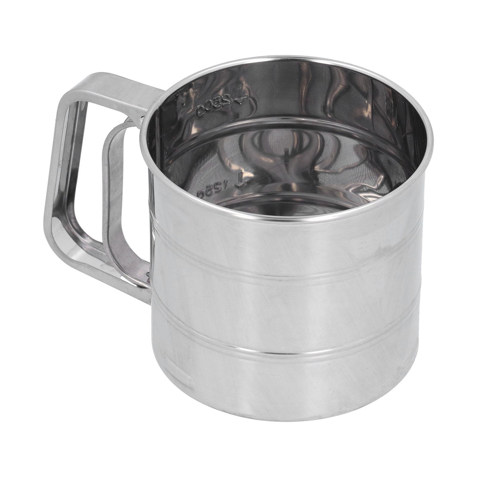 

Просеиватель для муки из нержавеющей стали, просеиватель для сахара, ручной просеиватель для муки, сахарной пудры