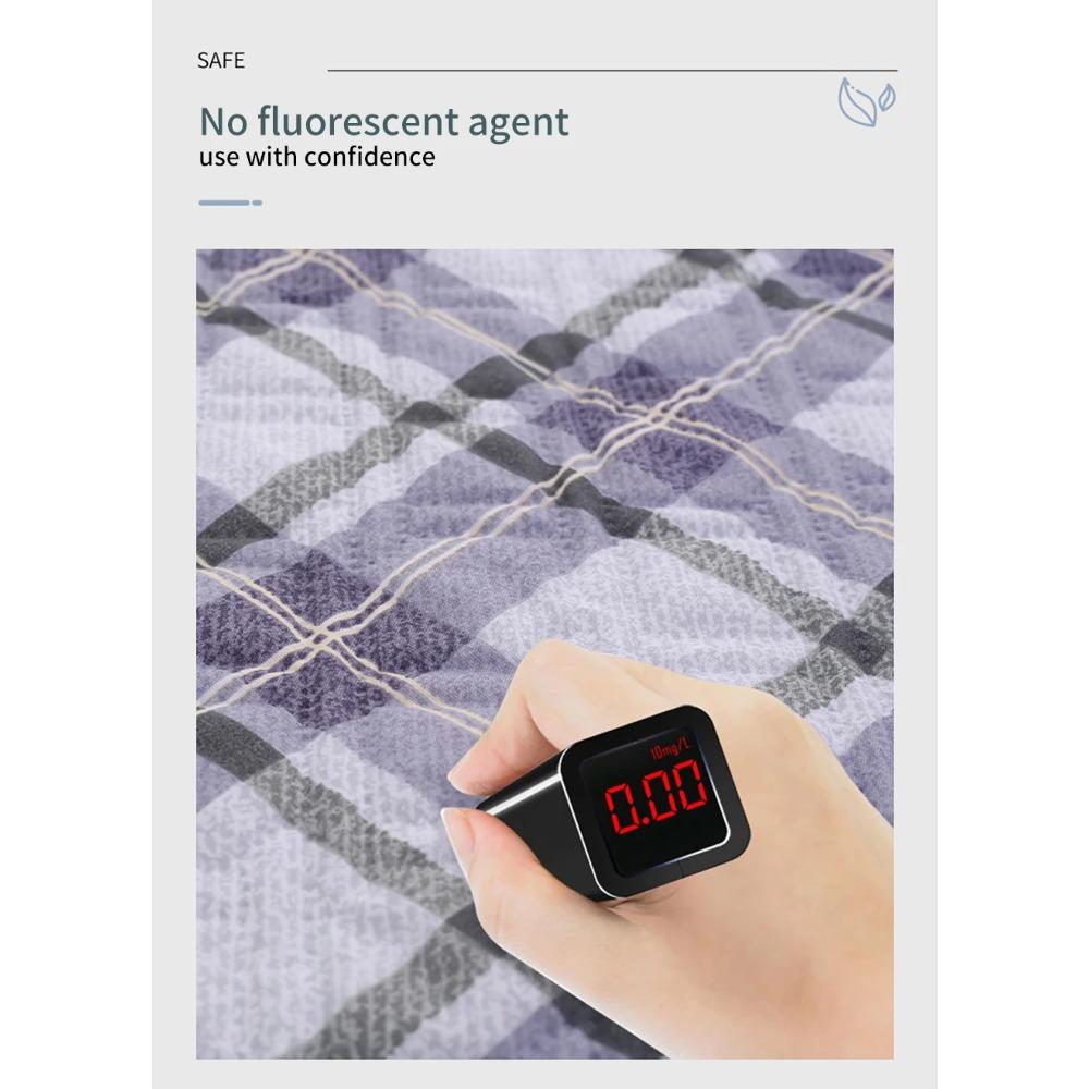 Extra Großes Auslaufsicheres Bettauflage, Waschbarer Wasserdichter Matratzenschoner für Starke Periode, Bettnässen, Inkontinenz, Wiederverwendbare Unterlage, Weich, Hautfreundlich