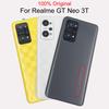 6.62" Original For Realme GT Neo 3T Neo3TBattery Cover Rear Housing Door Replacement RMX3372 RMX3371 Back Cover