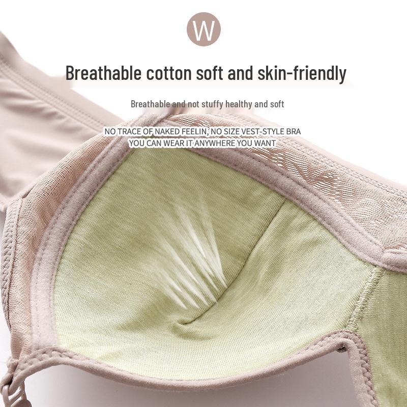 Plus Size Wire-Free Breathable Shaping Bra - Comfortable Support for Large Busts