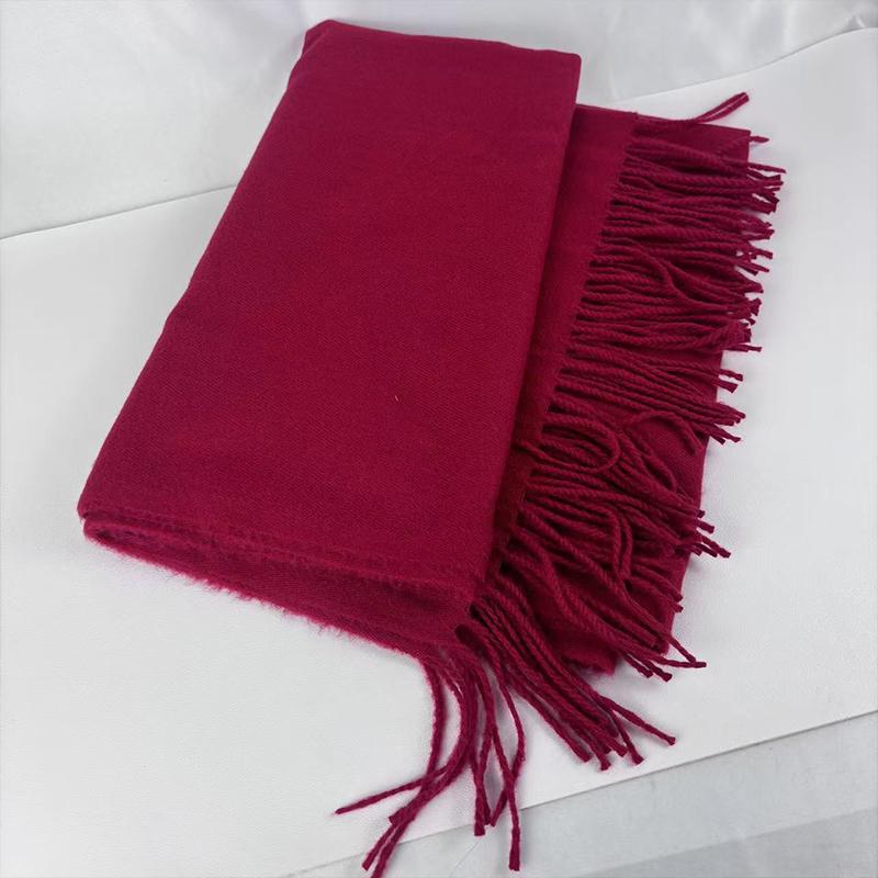 New Black Scarf Cashmere Woman Wool Ladies Scarf Warm Checkered Scarf Women's Winter Scarves Versatile Knitted Neck Muffler