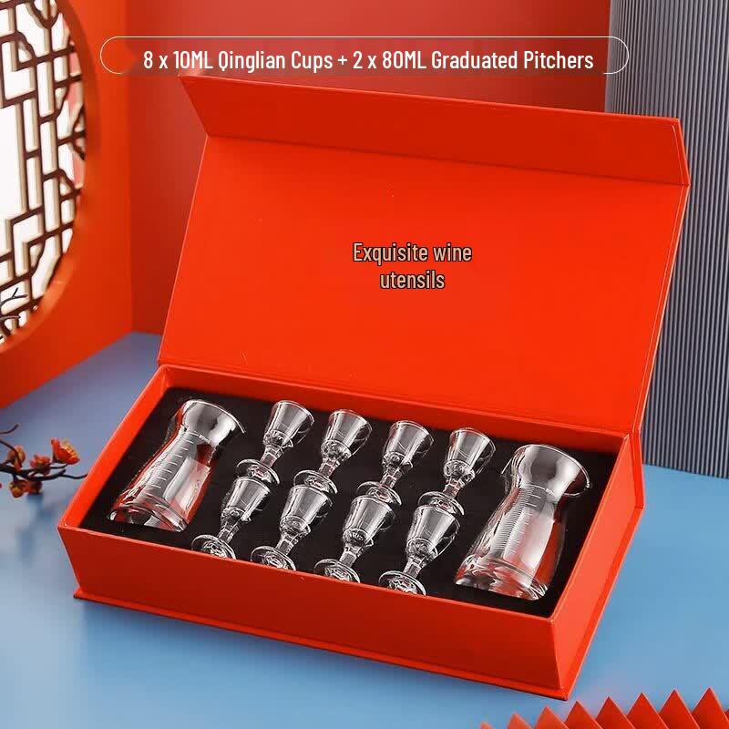 Thickened Stemmed Spirit Shot Glass