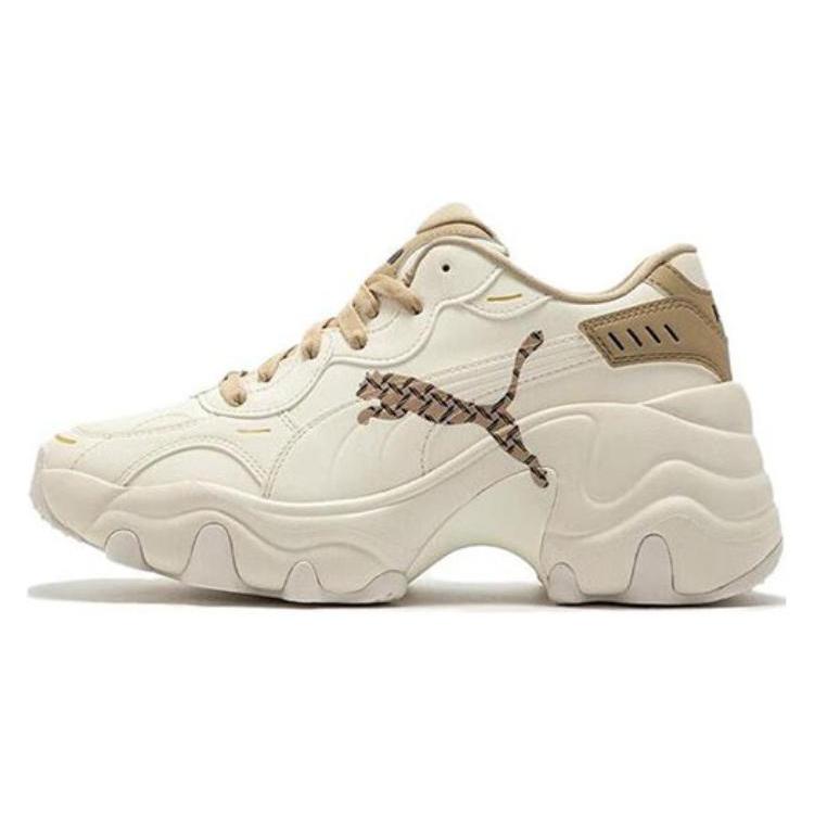 

Новые женские кроссовки Puma Pulsar Wedge Low белые/коричневые 396633-02 35.5