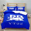 3PCS Bulls Bedding Set Printed Duvet Cover Closure Includes 1 Duvet Cover & 2 Pillowcases for All Seasons Bedroom Decor