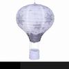 Santa Claus Reindeer Snowman Air Balloon Lantern Paper Lantern Decoration  Christmas Party Decor