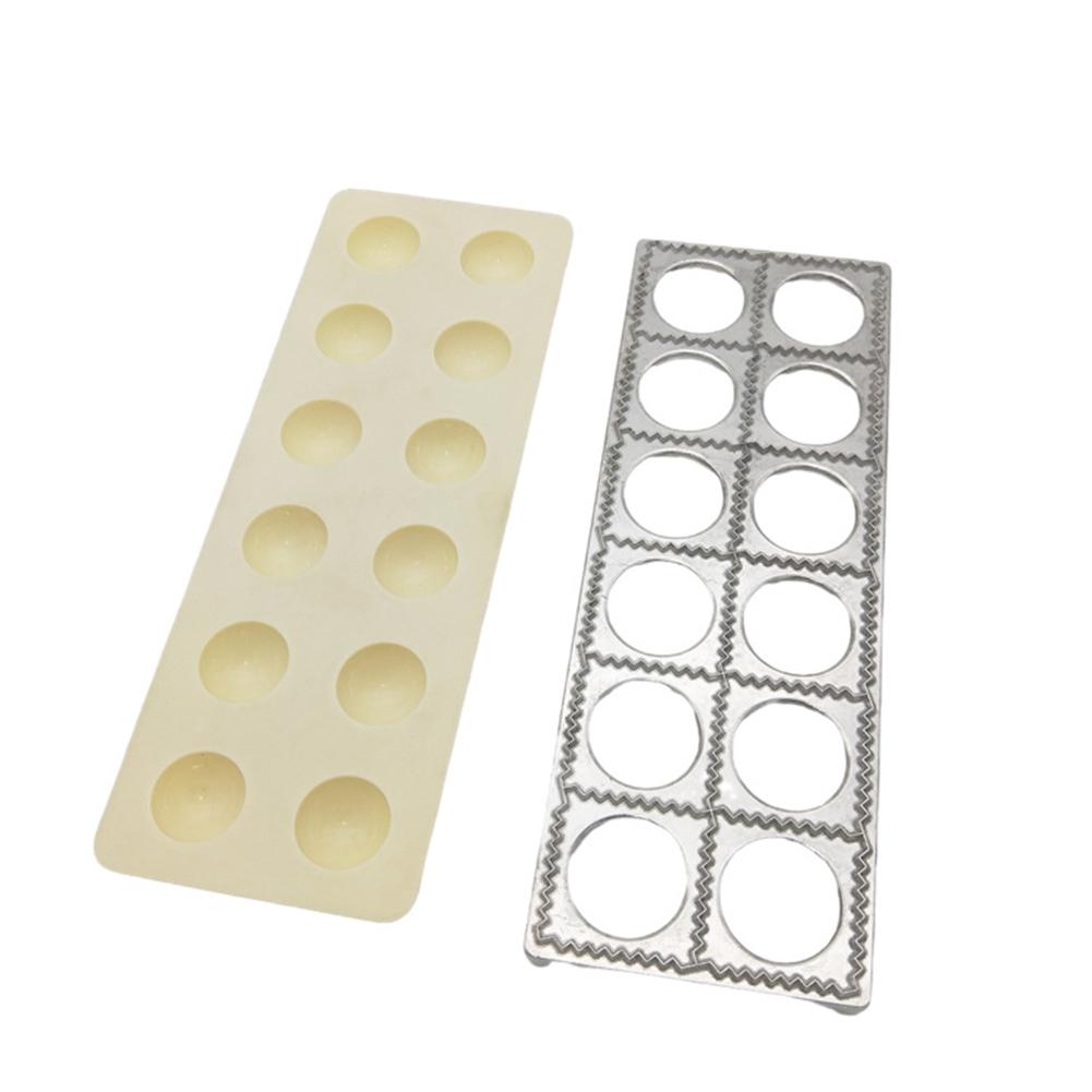 12 Hole Italian Dumpling Mold DIY Dumpling Wrapper Mould For Kitchen Cooking