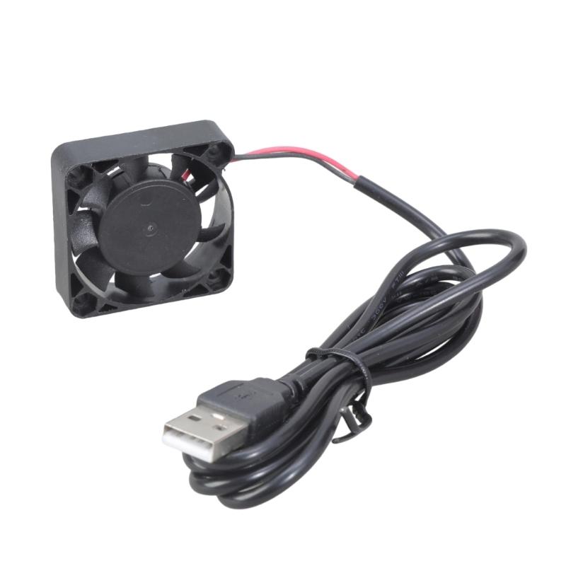 

5VDC 40mm Mini Cooling Fan USB Powered Low Noise Oil Bearing For Networking Devices 3D Printers Whispers Quiet Operation 1