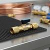 Conector de Dispositivo de Fechamento de Esfera com Interruptor de Quarto de Volta Acessório para Controle Climático para