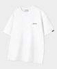 LEMAIN SECOND Basic Logo Print Oversized Short Sleeve T-Shirt [White]