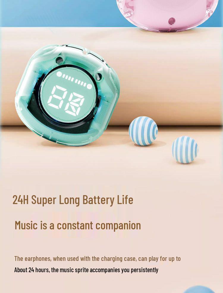 Transparent TWS Bluetooth Earphones Air39 - Hot Selling Crystal Earbuds