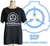 Maglietta Fondazione SCP Taglia M Nera 'tface g Tag Anime 2