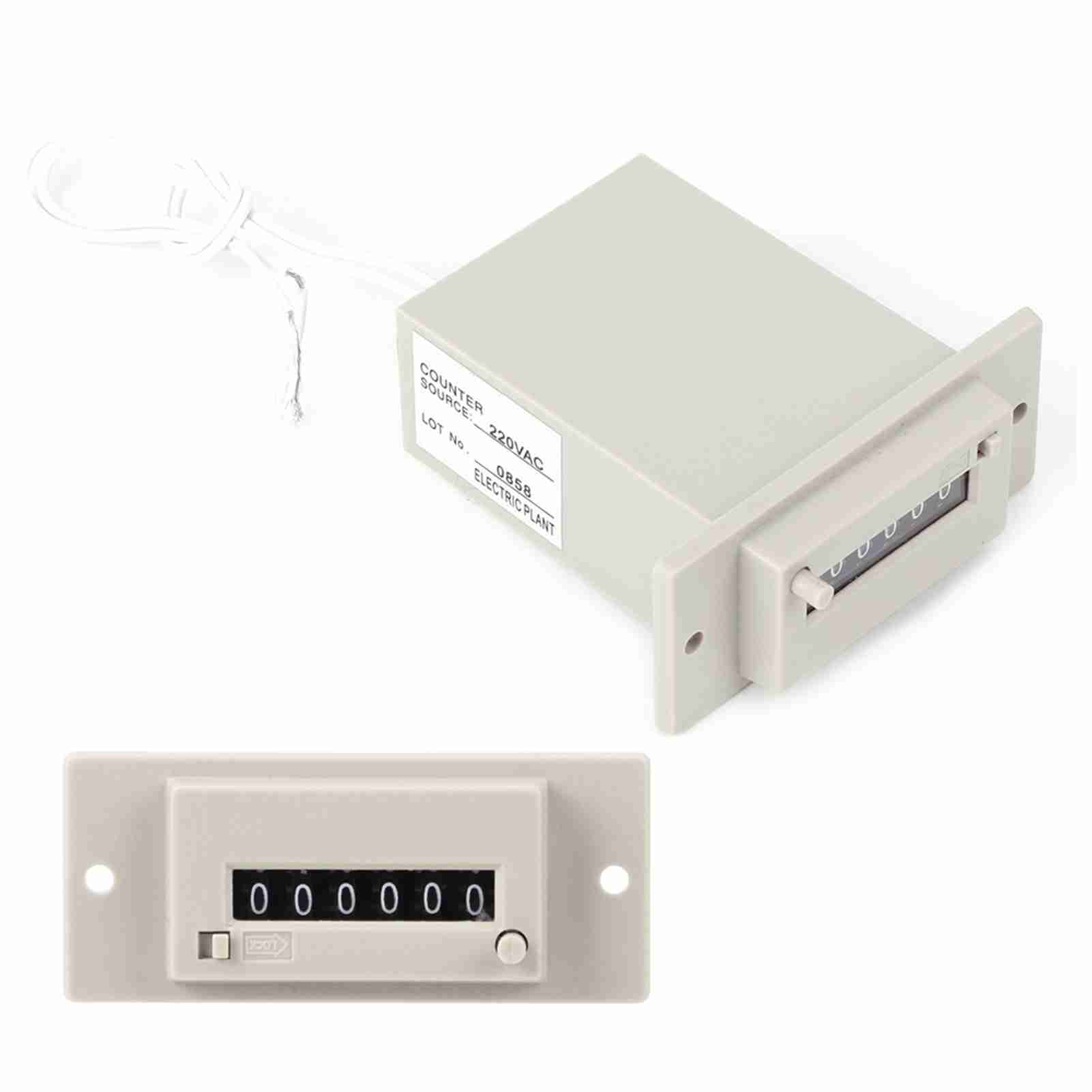 

6-разрядный счетчик, электрический сигнальный прием для упаковки с электромагнитным импульсным перфоратором