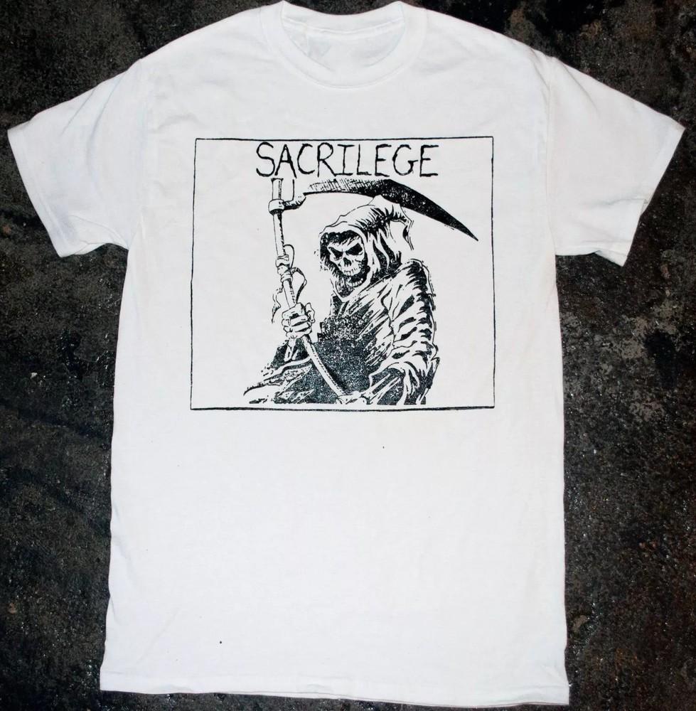 Sacrilege Grim Reaper Tshirt Sleeve Size S to 5XL 100% Cotton uNISEX Unisex T-Shirt XXXL