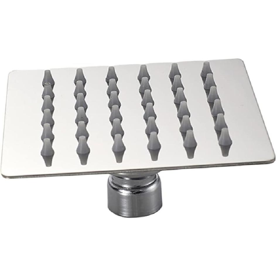 Cabilock 4 настенная душевая лейка, нержавеющая сталь, квадратная душевая лейка, верхний душ, высокое давление, верхний разбрызгиватель Size 1