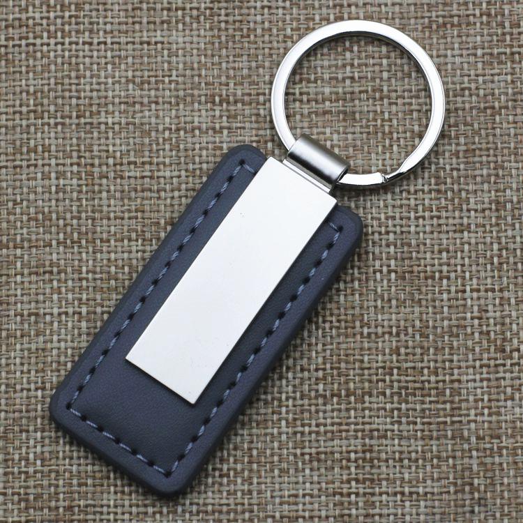 Sofort verfügbar Echte Leder Auto Schlüsselanhänger und Metall Schlüsselanhänger Anhänger - Ideal für Werbeaktionen und Geschenke