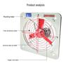 VOSTE BFAG Industrial Explosion-Proof Exhaust Fan