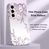 Pretty Wintersweet Phone Case For Samsung Galaxy S25 S24 S23 S22 S21 S20 Plus Ultra FE 5G Film Hard Cover