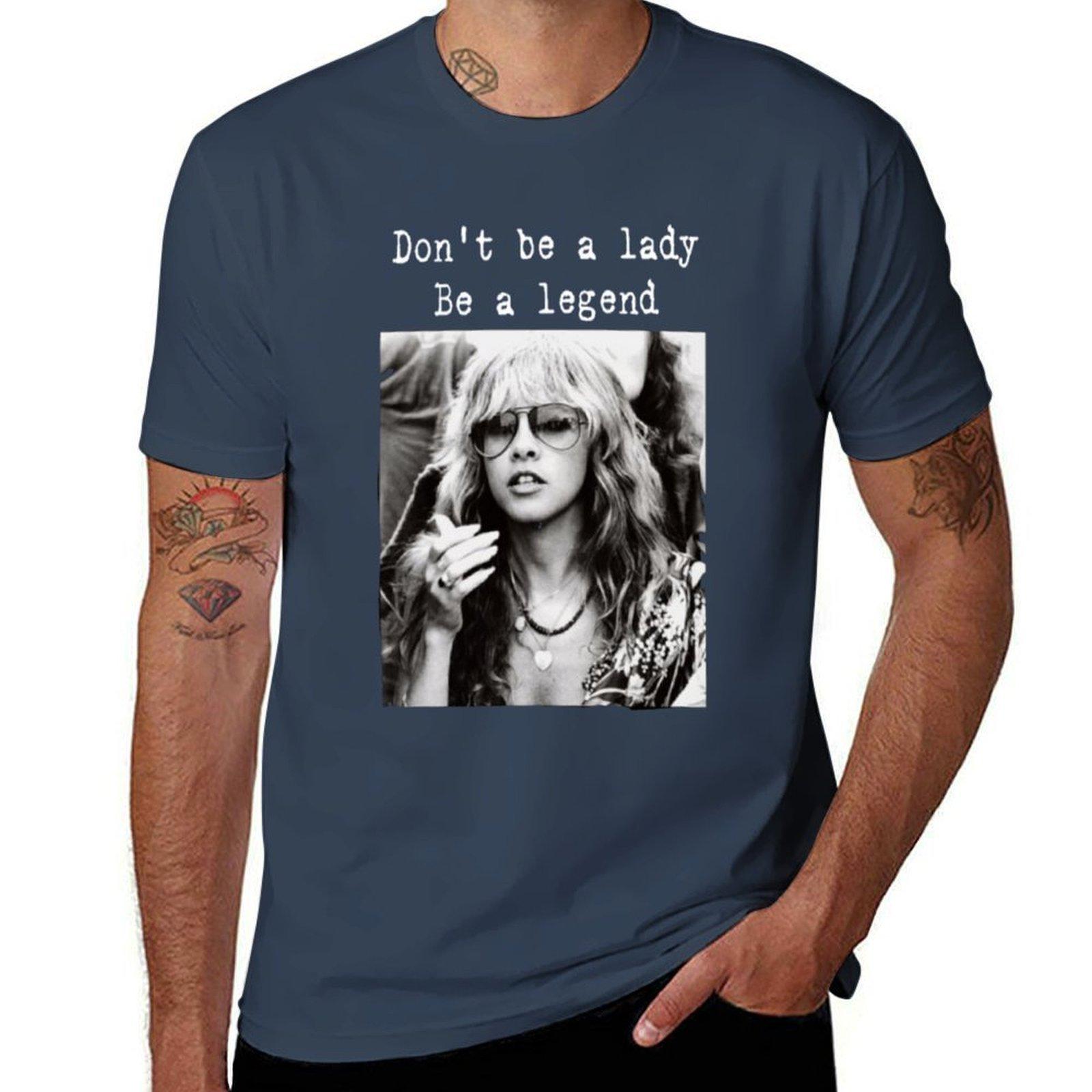 Stevie Nicks Be A Legend TShirt Athletic Fit Sports Short Sleeve Top S