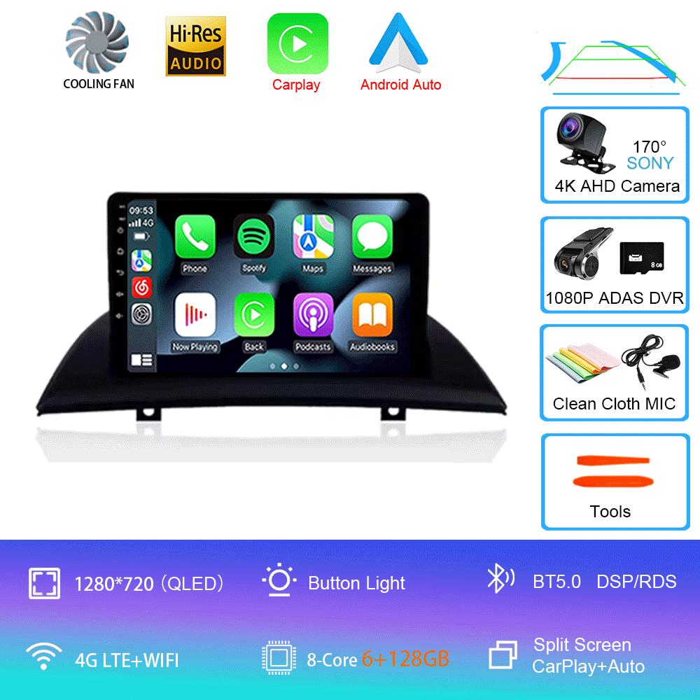 For BMW X3 E83 2004 2005 2007-2012 9 inch Android 14 2din Radio DVD Car Multimedia video Player Navigation GPS 2 din dvd