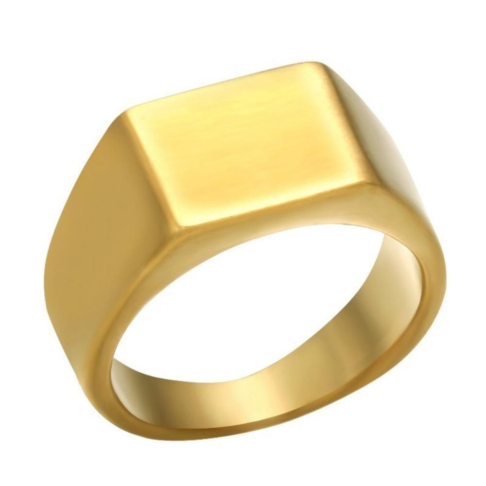 New Europe and The United States Fashion Trend Simple Men's Ring Trend Personality Punk Hip-hop Men's Ring Party Jewelry Gifts