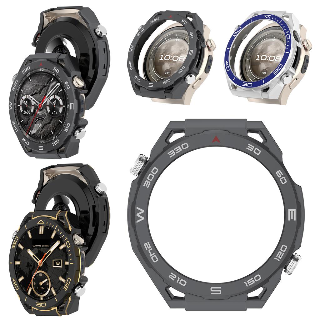 Schutzhüllen für Huawei Watch 5 46mm PC-Abdeckung Hülle Schutzhülle Hartes Stoßfängergehäuse Uhrenzubehör Schutzhautschale