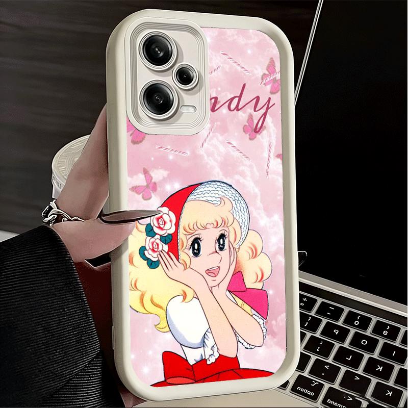 Anime Candy Candy Soft Phone Case for Xiaomi Poco X7 X6 X5 Pro X4 Gt X3 F7 Ultra M8 M7 Redmi 15C 15 14C 13 13C 12 12C 10 10C