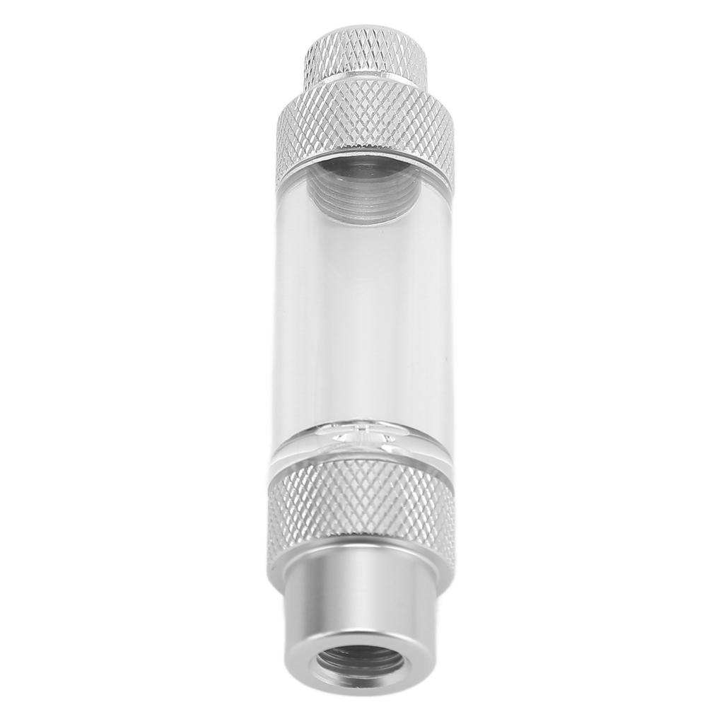 CO2 Bubble Counter Prevent Return Accurate Counting Aluminum Alloy Aquarium CO2 Regulator for Fish  S