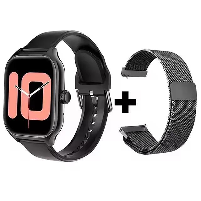 New Smart Watch 2.01'' HD Display Bluetooth Call Health Monitor Sports Mode GPS Track Smartwatch Men Women For Android IOS HT30