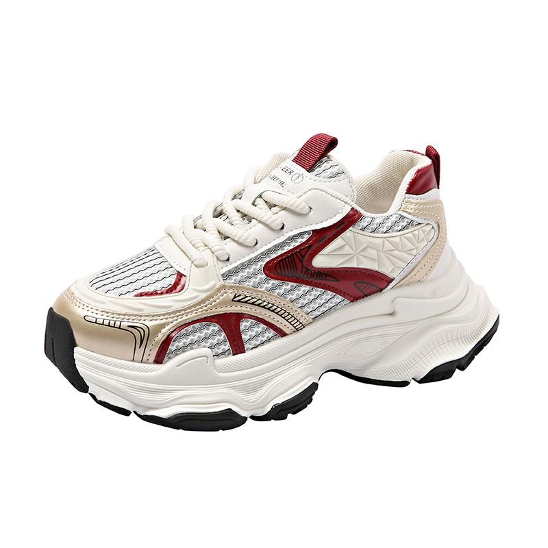 Fashion Autumn Sport Shoes for Women Lace-Up Casual Sneaker Breathable Wear Resistant 2024 Trend Fashion Women's Shoes Zapatillas Muje