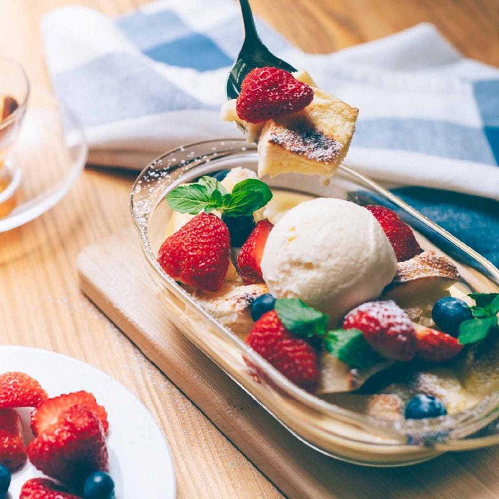 HARIO Made in Japan Glas Gratin BUONO Küche Klar (Hario) Hitzebeständige Schale, 600ml, HGZO-60-BK,