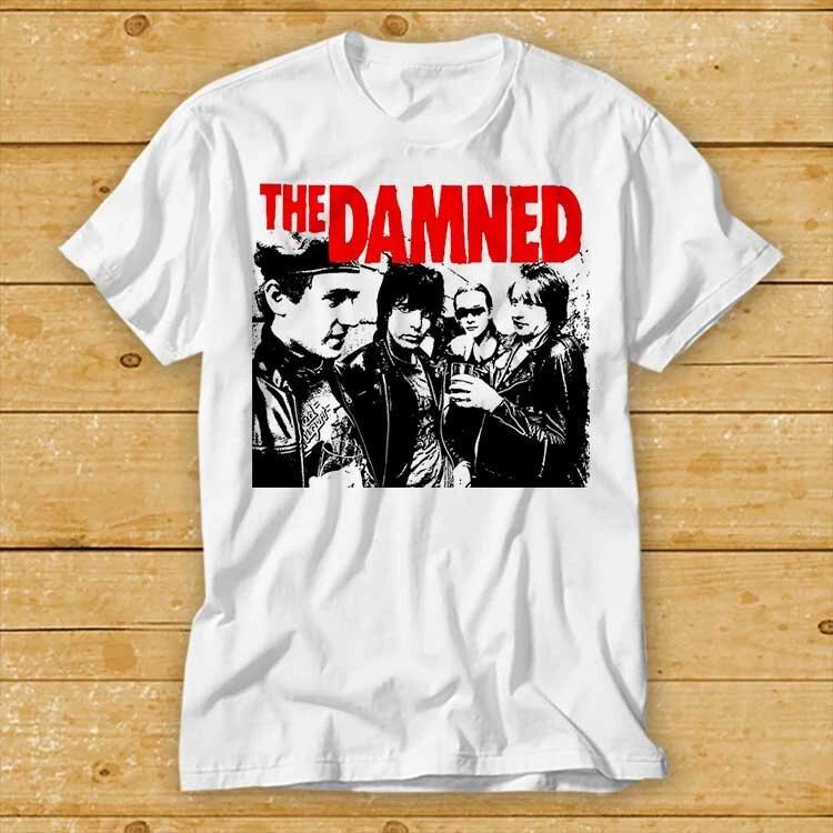 The Damned 1977 Uk Tour Limited Edition T Shirt 2456 S