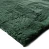 Rug - THE DECO FACTORY - SIBERIA - 160 X 220 Cm - Dark Green - Extra-soft Imitation Fur