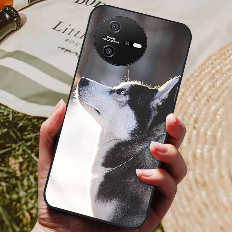 Per OSCAL TIGER 12 Custodia Silicone Morbido Lusso Antiurto Cover per Oscal Tiger 12 TPU Coque Gatto Carino Funda Shell Oscal Tiger12