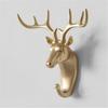 Wall Mounted Wall Hanging Decoration Resin Wall Keys Holder Animal Head Decorative Hook  Door